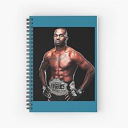 Jon Jones Spiral Notebook