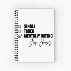 Mentally Dating Jon Jones notebook
