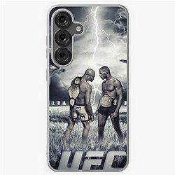 Jon Jones and Silva Illustration Samsung Galaxy Soft Case