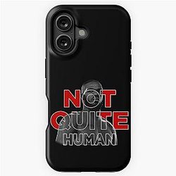 Not Quite Human Jon Jones Graphic Tough iPhone Case