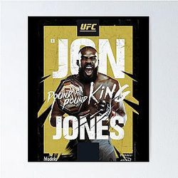 Jon Jones Greatest Fighter Poster