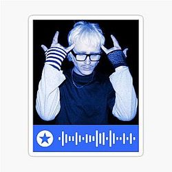 Joost Klein Fryslan Bop Code Sticker