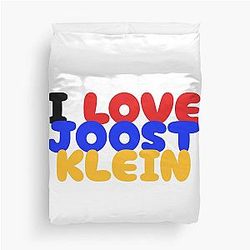 I Love Joost Klein Duvet Cover