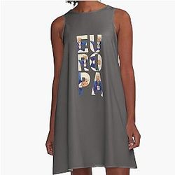 Joost Klein Europapa A-Line Dress