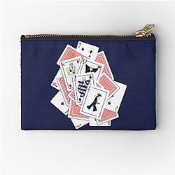 Joost Klein Playing Card Cluster Zipper Pouch