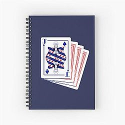 Joost Klein Jack of Spades Spiral Notebook