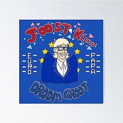 Joost Klein Europapa pixel art Poster