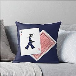 Joost Klein Joker Throw Pillow