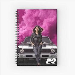 Jordana Brewster Mia Toretto Spiral Notebook