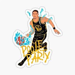 Jordan Poole - Jordan Poole Jersey Sticker