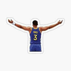 Jordan Poole Blue Sticker