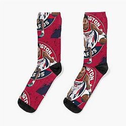 Jordan Poole of the Washington Wizards Sock