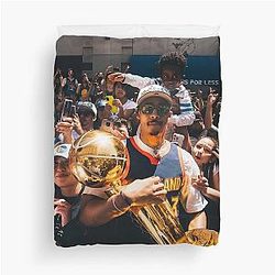Jordan Poole 2022 Champions Duvet Cover
