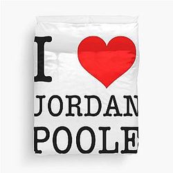 I Love Jordan Poole Duvet Cover changed to I Love Jordan Poole Cover