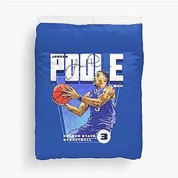 Jordan Poole Duvet Cover