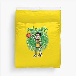 Jordan Poole Duvet Cover