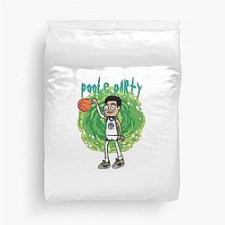 Jordan Poole Duvet Cover