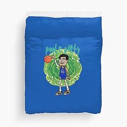 Jordan Poole Duvet Cover