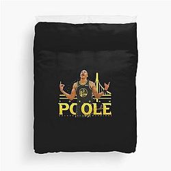 Jordan Poole Duvet Cover