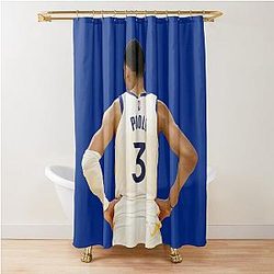 Jordan Poole Back Shower Curtain