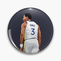 Jordan Poole Scream Above Waist White Pin