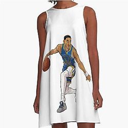 Jordan Poole Art Champions 2022 A Line Dress