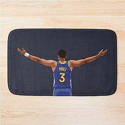 Jordan Poole Spread Arm Blue Bath Mat