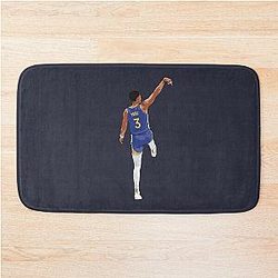 Jordan Poole Back Shot Bath Mat