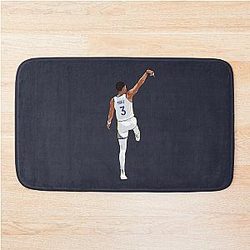 Jordan Poole Back Shot Bath Mat