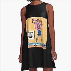 Jordan Poole A-Line Dress