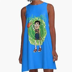 Jordan Poole A-line Dress
