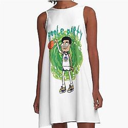 Jordan Poole A-Line Dress