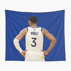 Jordan Poole 3 Back Tapestry
