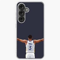 Jordan Poole White Soft Case for Samsung Galaxy