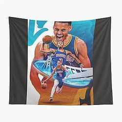 Jordan Poole 3 Jersey Tapestry