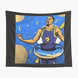Jordan Poole Jersey Tapestry