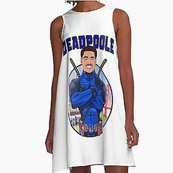 Jordan Poole A-Line Dress