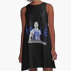 Jordan Poole A-Line Dress