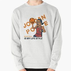 Jordan Poole Basketball My Lifestyle Cartoon Pullover Sweatshirt