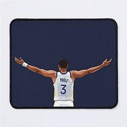 Jordan Poole White Mouse Pad