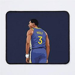 Jordan Poole Scream Above Blue Mouse Pad