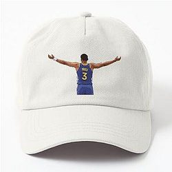 Jordan Poole Spread Arms With Blue Hat