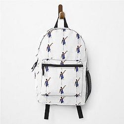 Jordan Poole Back Shot Blue Backpack