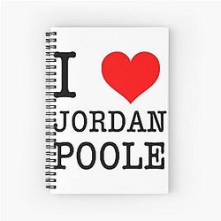 I Love Jordan Poole Notebook