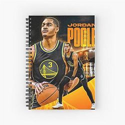 Jordan Poole 2022 Champion Spiral Notebook