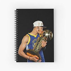 Jordan Poole Kiss Champions Cup Notebook
