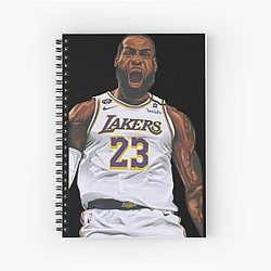 Jordan Poole Fan art and Merch Spiral Notebook