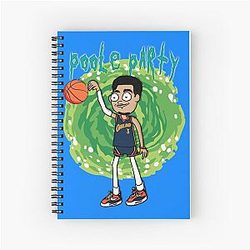 Jordan Poole Spiral Notebook