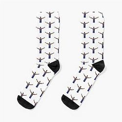 Jordan Poole Blue Socks