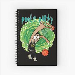 Jordan Poole Spiral Notebook